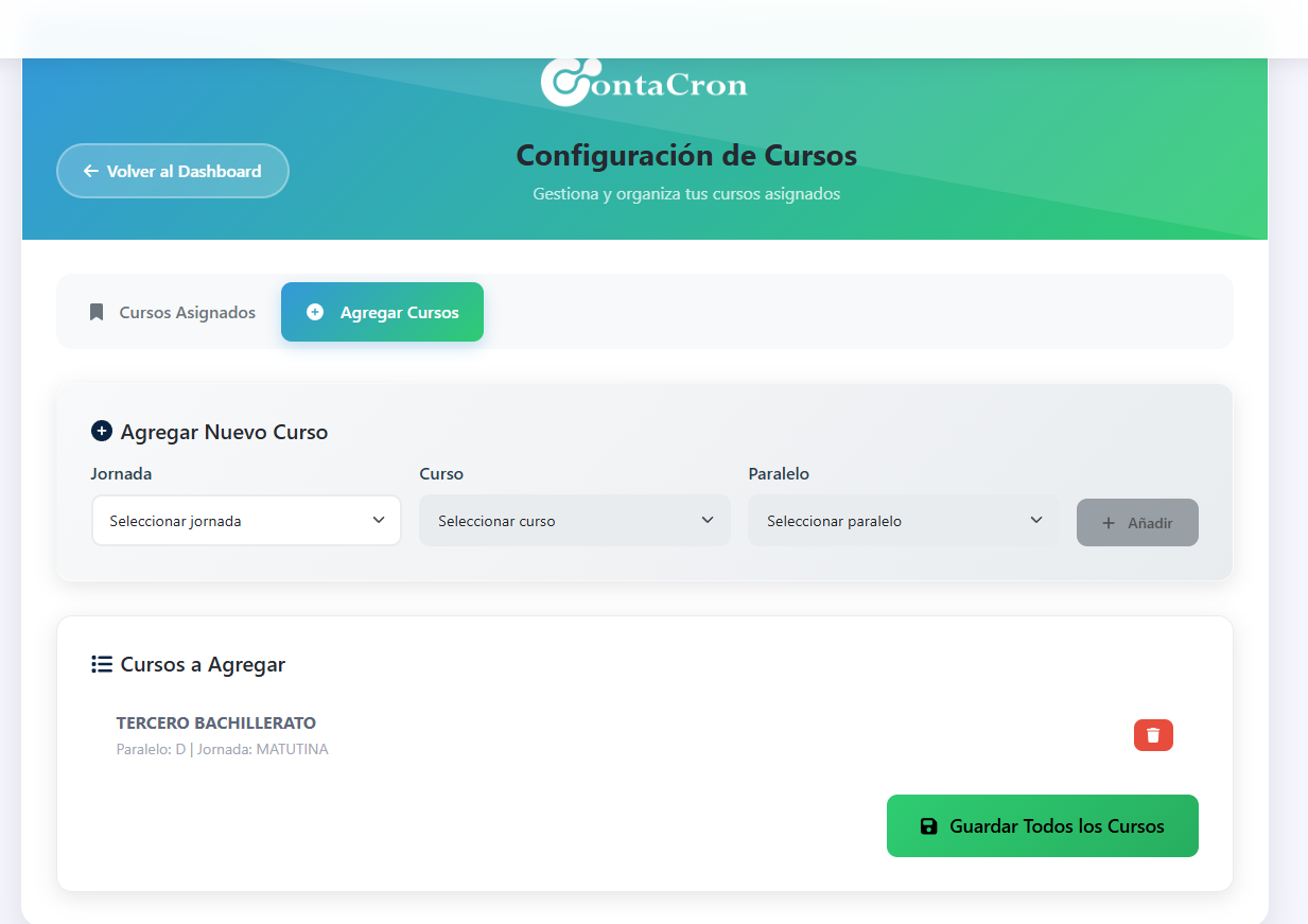 Gestión de Actividades